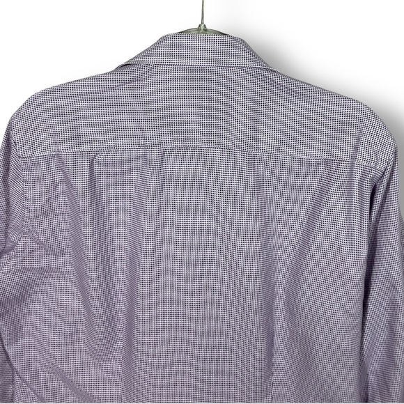 Ted Baker Endurance Mens Shirt Sz L Button Down Purple Contrast Work Casual - Picture 8 of 11